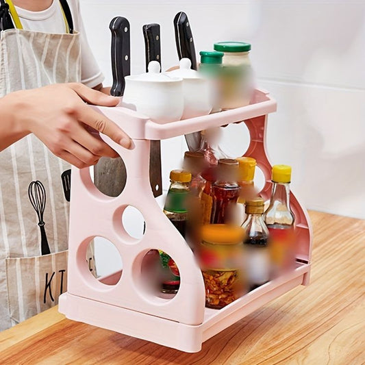 Pink spice Rack