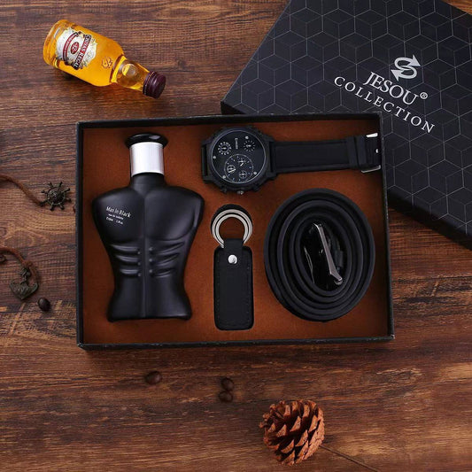 TUX Black Viril Men's designer perfume gift set