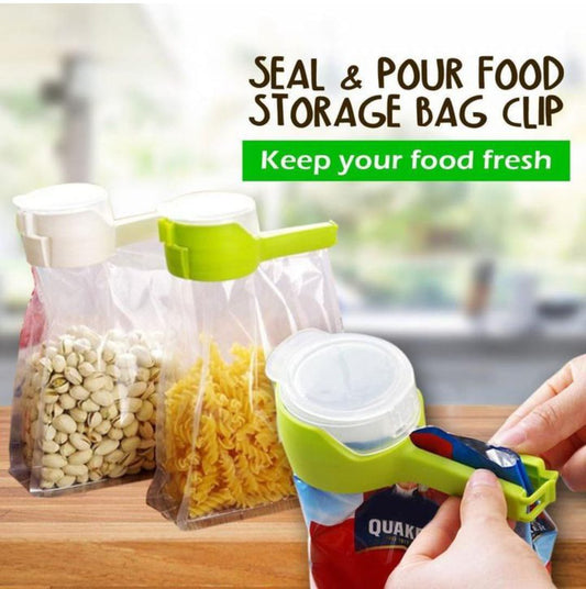 Food/Cereals/Detergent Sealing & Pour Clip