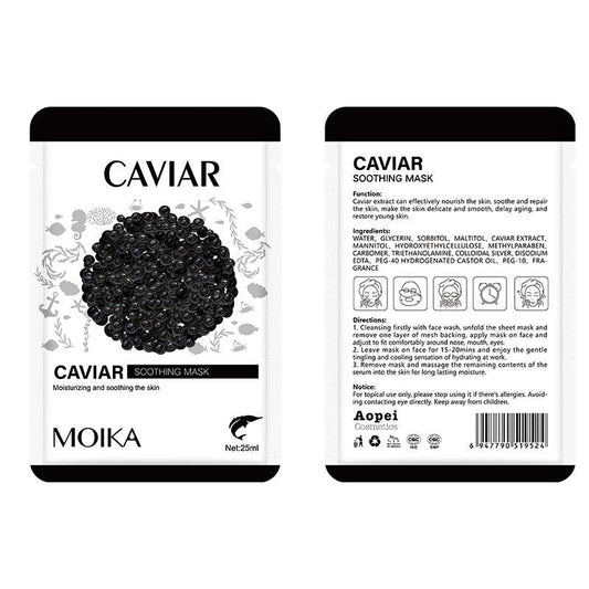Caviar Sunburn Remover Redness & Blemish Soothing Face Sheet mask