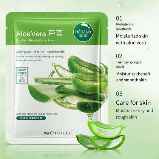 Aloe vera Pimple & Bumpy Skin Treatment face mask sheet