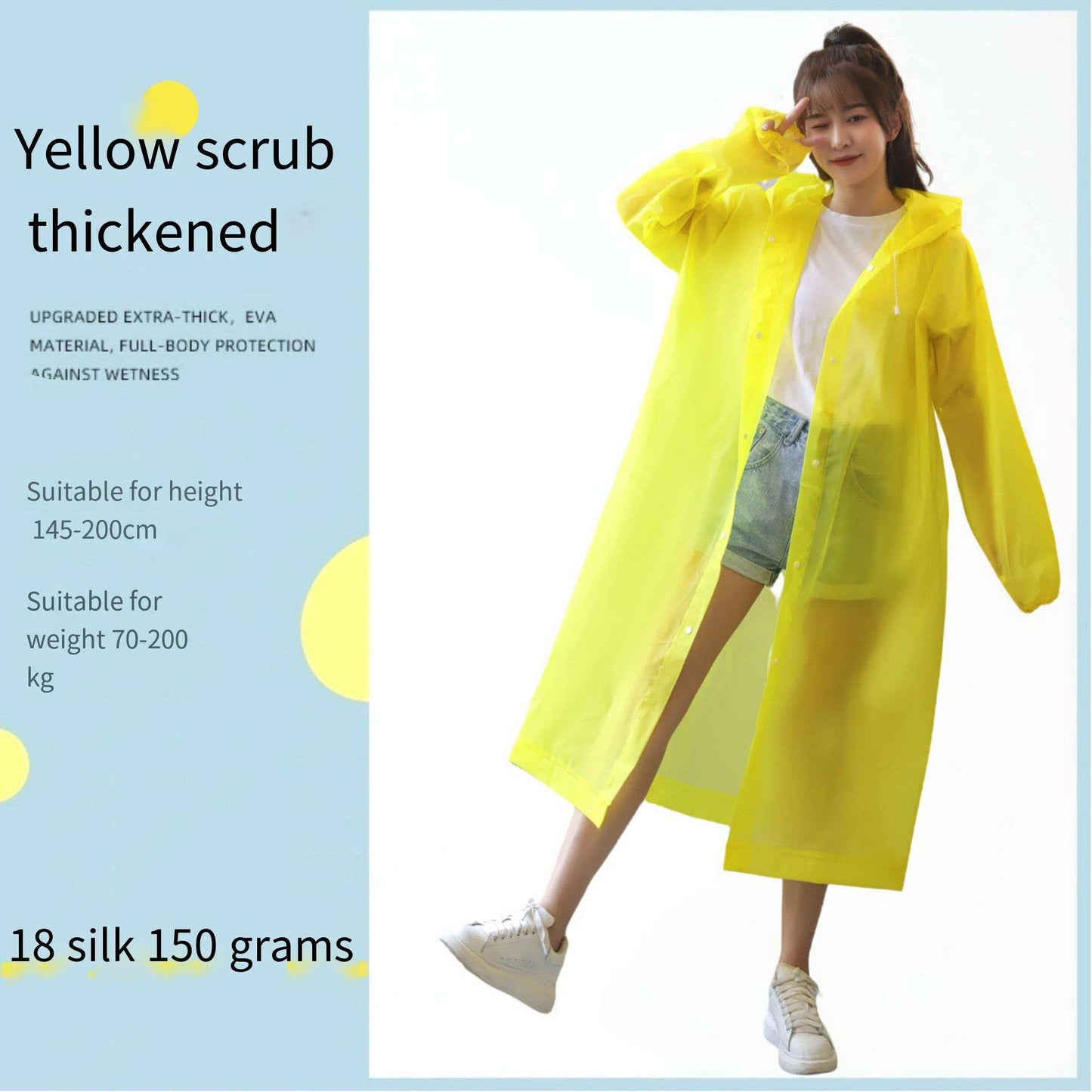 Yello Adult rain coat