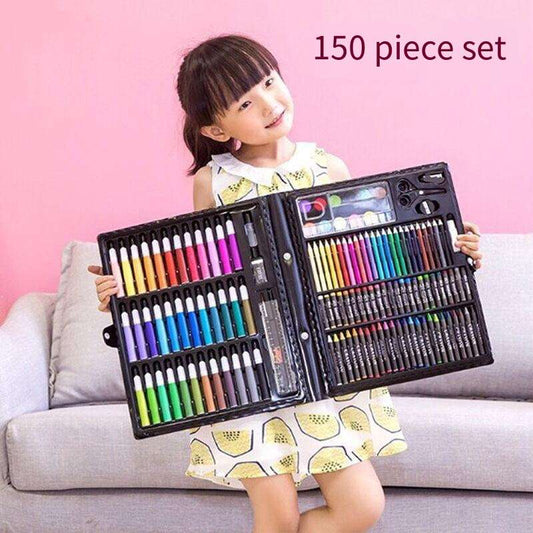 150-piece children's drawing and stationery set