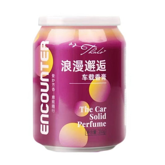 200g Car Aromatherapy Perfume Fragrance Can Solid Balm Gel