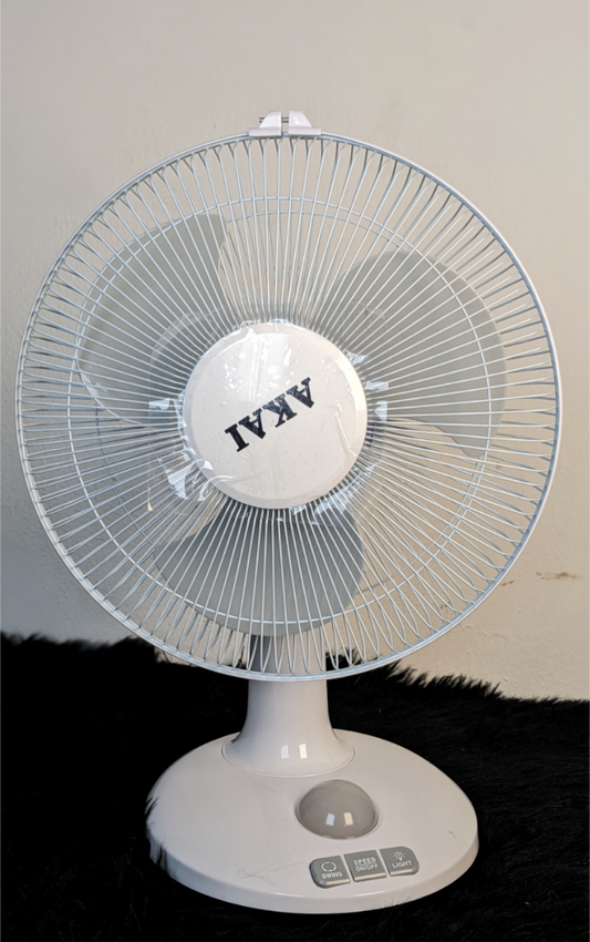 12 inches Rechargeable wall/table Rotating Fan