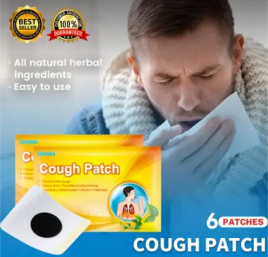 Cough and sore throat patch