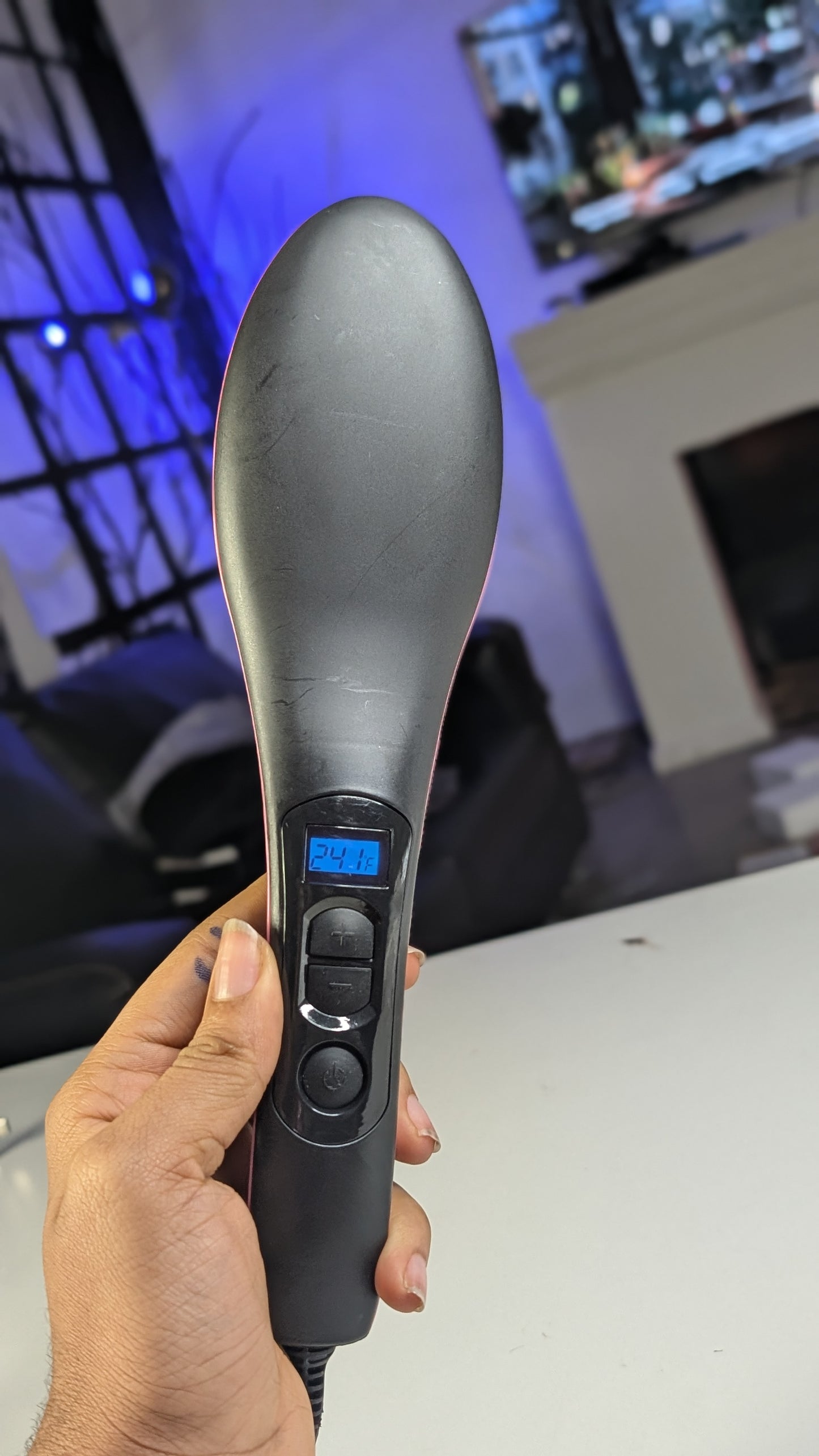 Ceramic Digital Heating Hair Brush