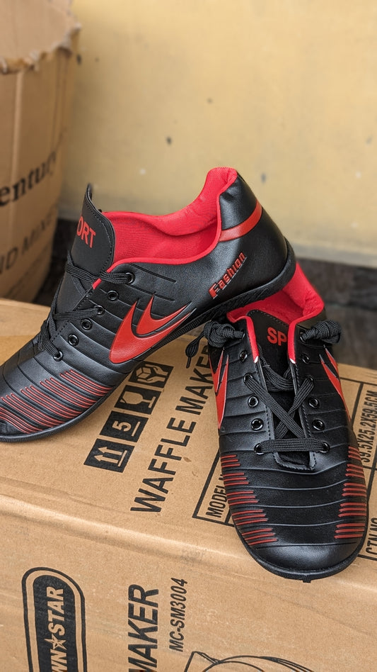 Red and black Horizon running shoes (Size - 45)